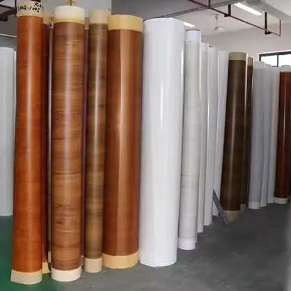 PVC Wood Grain Movie مطبخ وأثاث فينيل