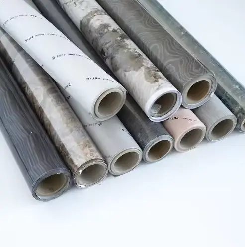 أفلام ديكور الأثاث الخشبي Petg Decoration